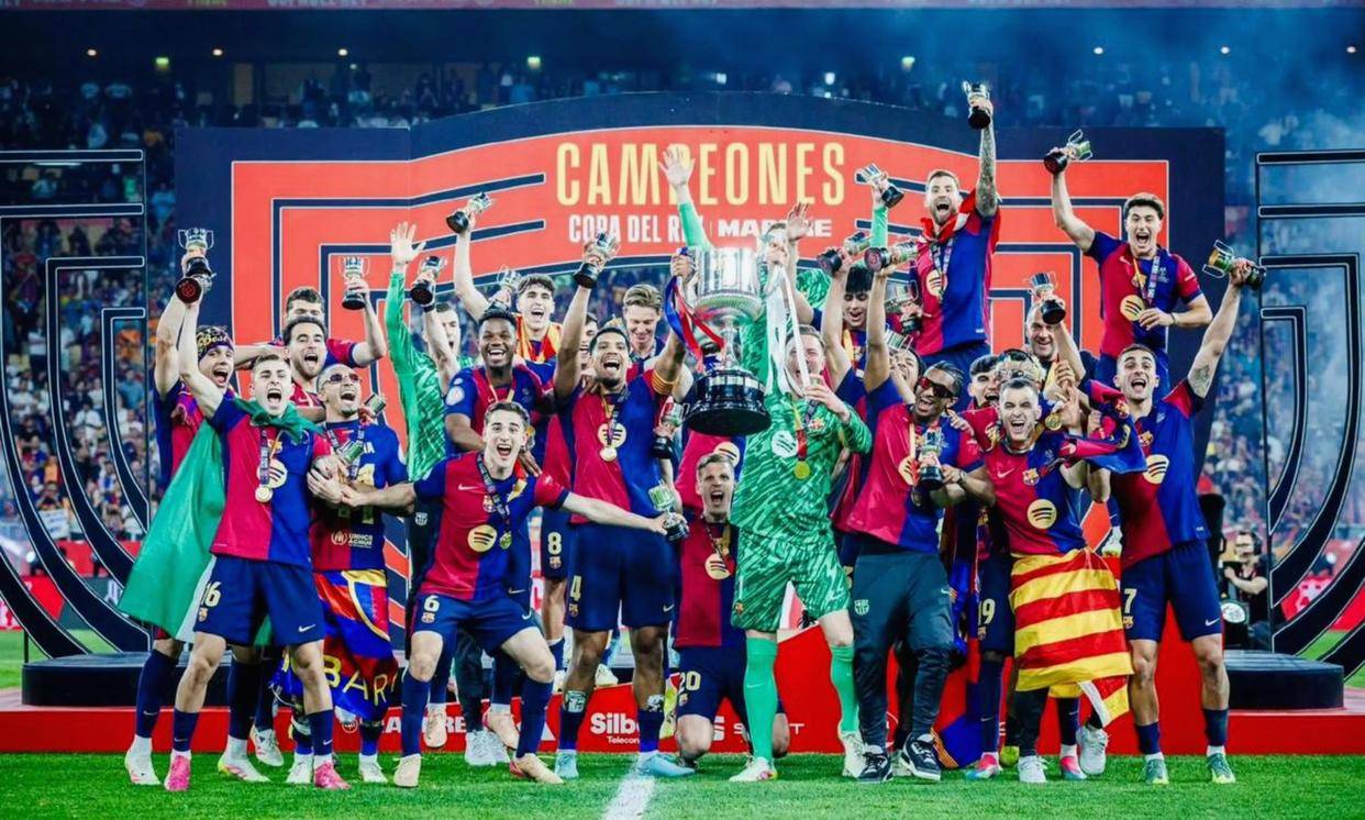 西甲已经大结局了，巴萨一脚踩碎皇马最后的幻想，领先优势难以撼动，冠军已成定局